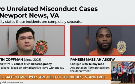High-Level Misconduct Rocks Newport News Public Safety Departments