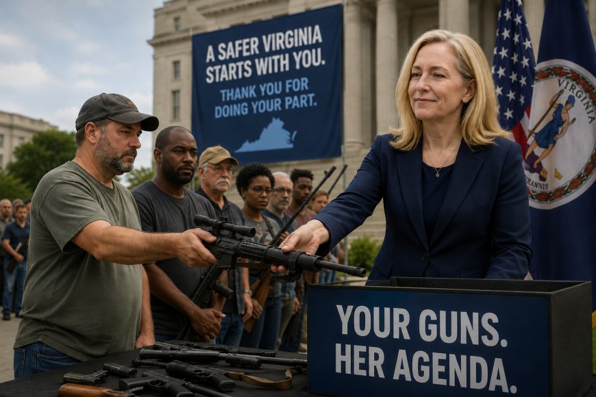 Spanberger's Betrayal: Ex-C.I.A. Agent Turned Politician Pushes Unconstitutional Gun Bills, Breaking Promises Over Property Taxes