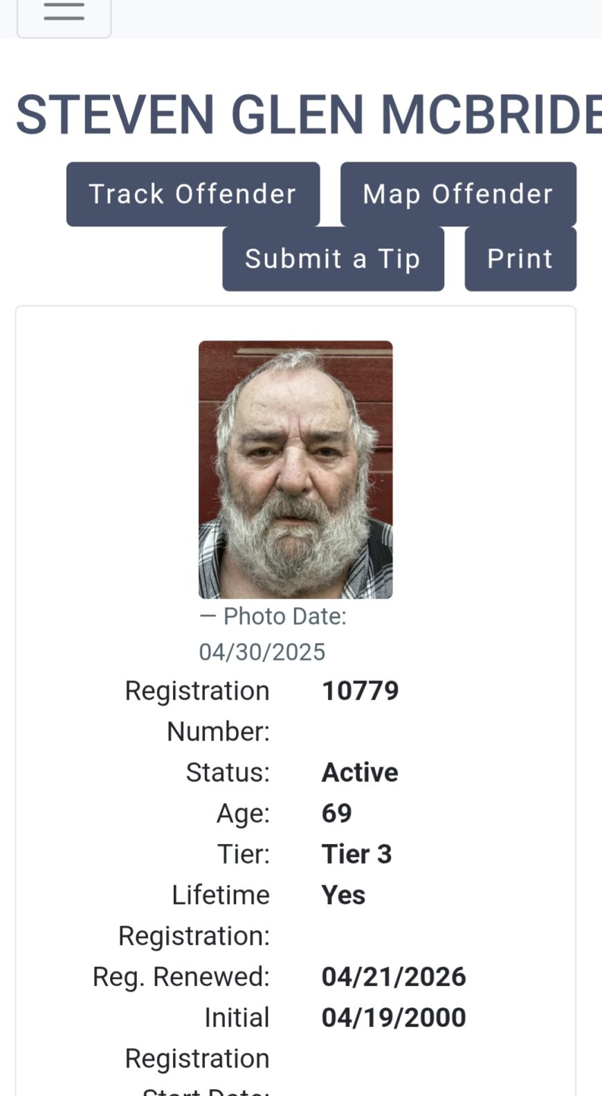 The Dark Secret of Larry Spiderman McBride's Brother: Steven Glenn McBride, Convicted Sexual Predator